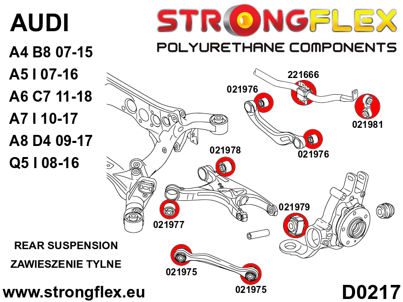 Hintere Suspension - Upper Arm Bush Sport