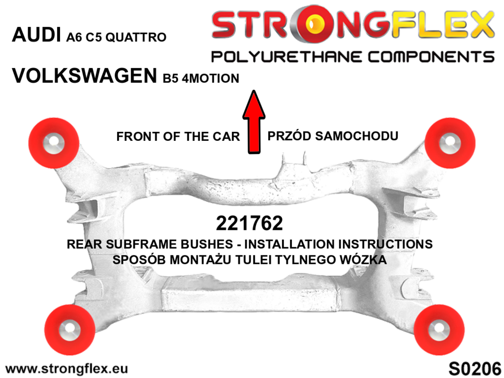 Hinterer Subframe-Busch