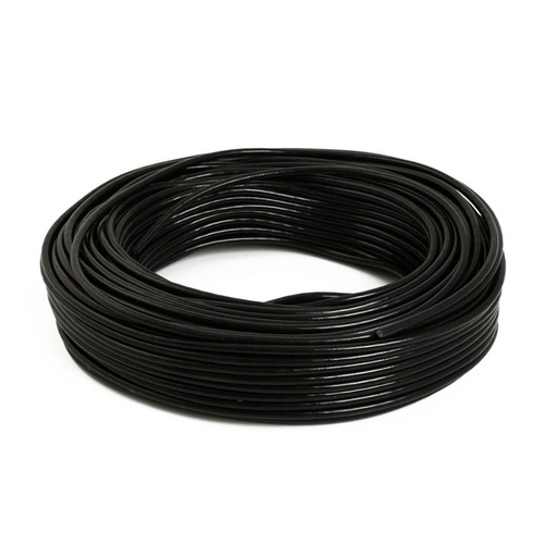 Silikonheizungsschlauch schwarz 0,15" (4mm)