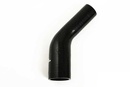 Silikonschlauch schwarz 45 Grad 0,5 - 0,625" (13-16mm)