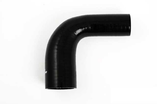 Silikonschlauch schwarz 90 Grad 0,5 - 0,75" (13-19mm)