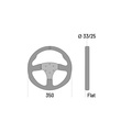 Sparco R350 Lenkrad Wildleder