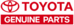 Toyota Genuine Parts Toyota Genuine Parts