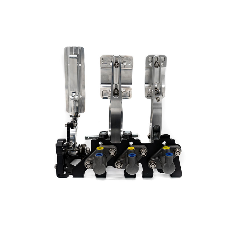 OBP Racing Series Bodenmontierte Pedalbox Silber