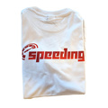 Speeding T-shirt weiß medium