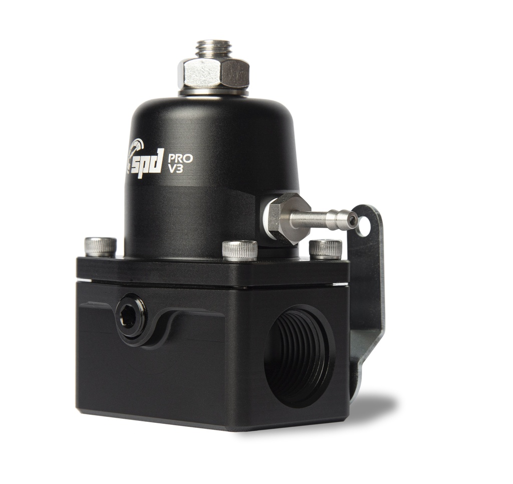 SPD Kraftstoffdruckregler V3 PRO E85 schwarz