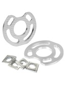 Sturzplatten / Shims VW Golf II / III - 3° (Heck)
