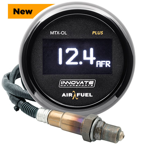 Innovate MTX-OL PLUS AFR Gauge Kit w/O2 sensor(8FT cable)