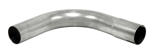 Bent Abgasröhre 90 ° 1 3/4" Rostfrei (44,5 mm)
