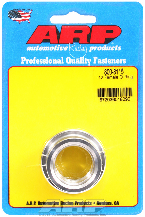 -12 female O ring aluminum weld bung