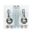 Bonnet-Riegel Silber Stahl / SS
