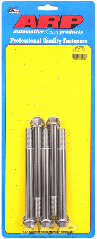 ARP Bolt Kit 1/2-20 x 5.500 SS Hex