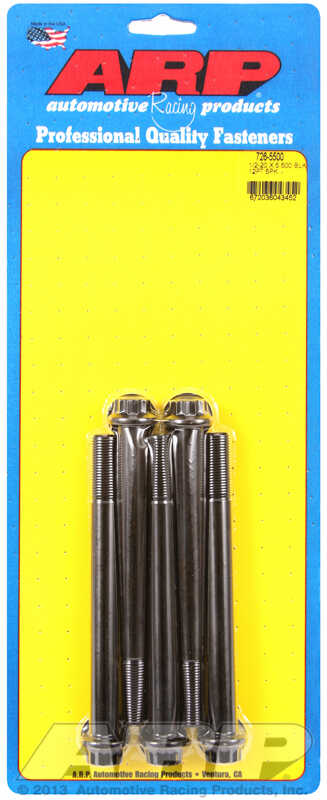 ARP Bolt Kit 1/2-20 x 5.500 Black Oxide 12PT