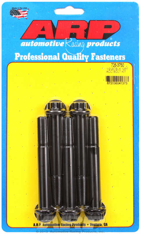 ARP Bolt Kit 1/2-20 x 3.750 Black Oxide 12PT