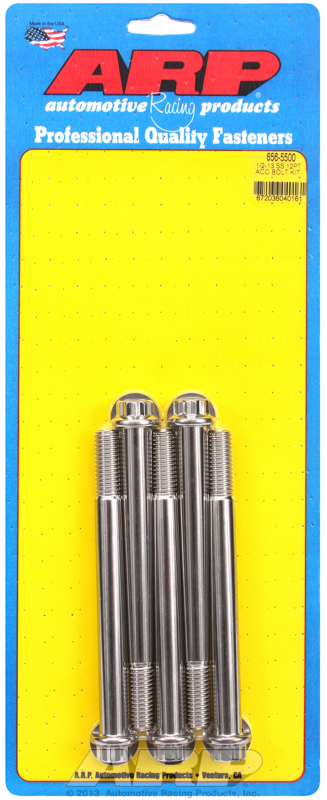 ARP Bolt Kit 1/2-13 x 5.500 SS 12PT
