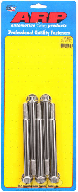 ARP Bolt Kit 1/2-13 x 5.500 SS 12PT
