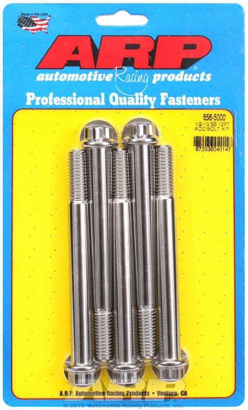 ARP Bolt Kit 1/2-13 x 5.000 SS 12PT