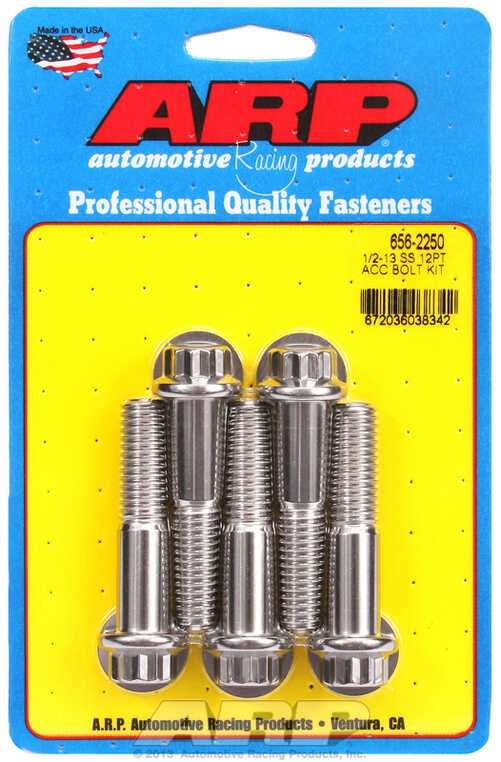 ARP Bolt Kit 1/2-13 x 2.250 SS 12PT