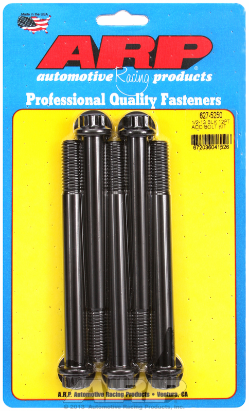 ARP Bolt Kit 1/2-13 x 5.250 Black Oxide 12PT