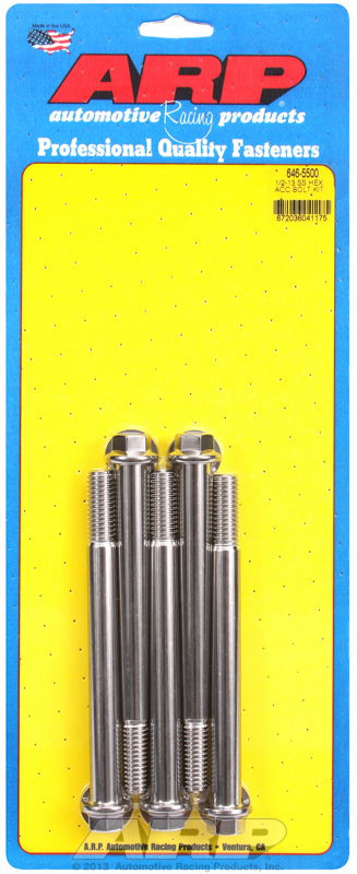 ARP Bolt Kit 1/2-13 x 5.500 SS Hex