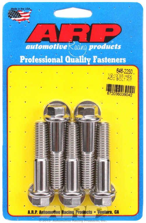 ARP Bolt Kit 1/2-13 X 2.250 SS Hex