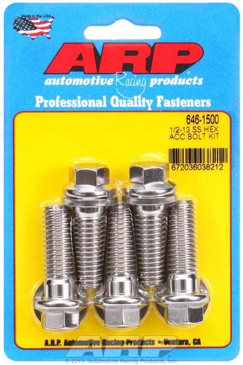 ARP Bolt Kit 1/2-13 X 1.500 SS Hex