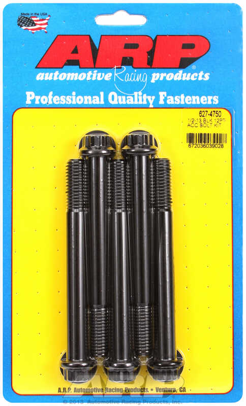 ARP Bolt Kit 1/2-13 x 4.750 Black Oxide 12PT
