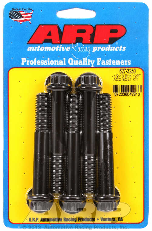 ARP Bolt Kit 1/2-13 x 3.250 Black Oxide 12PT