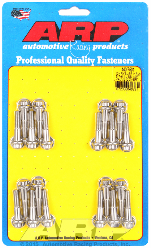 ARP Chrysler hemi 5.7/6.1L SS 12pt valve cover bolt kit