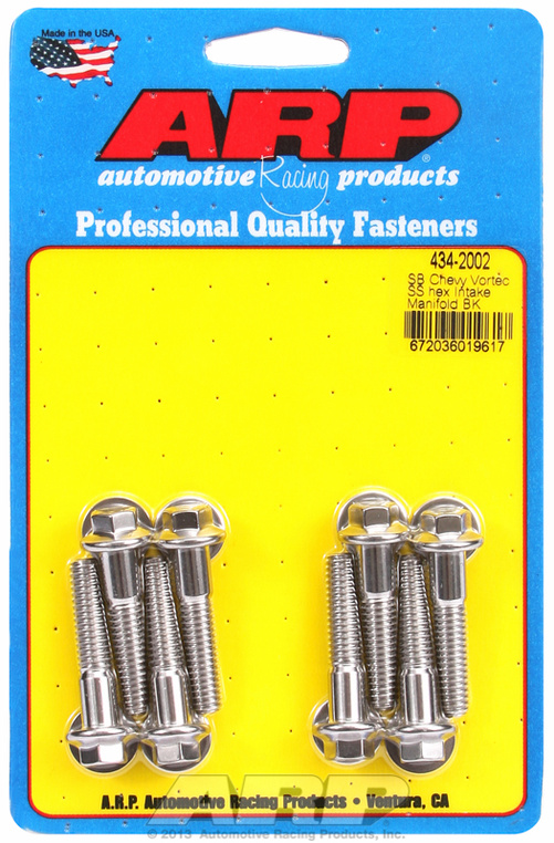 SB Chevy Vortec SS hex intake manifold bolt kit