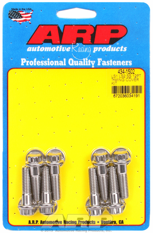 LS1 LS2 SS 12pt timing cover bolt kit