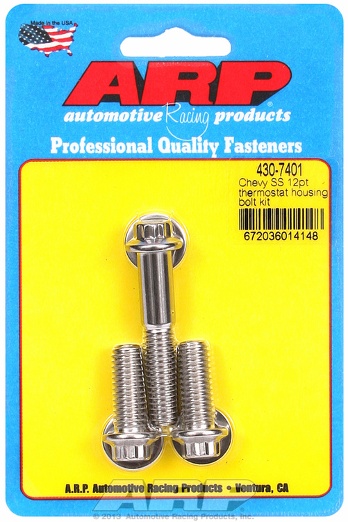 Chevy SS 12pt thermostat housing bolt kit