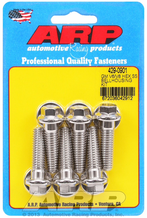 GM V6/V8 SS hex bellhousing bolt kit