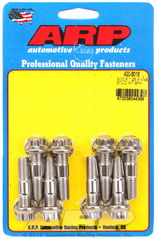 ARP Stud Kit of 8 M10x1.25 48.00mm