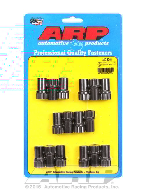 "Adjustable 7/16"" 12pt rocker arm nut kit"