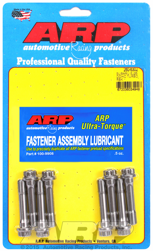 ARP Subaru EJ25 DOHC Turbo 2.5 Ltr WRX/STI rod bolt kit