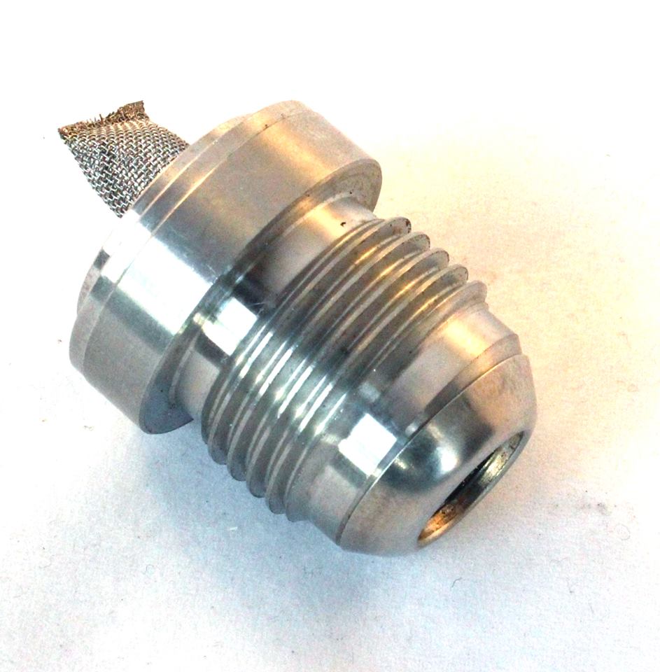 An 16 trockener Sumpffilter