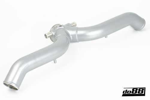 Porsche 997.2 Turbo 2010- Y-Rör, Silver för OEM IC