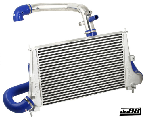 SAAB 9-5 01-09 Ladeluftkühler Kit Roter Schlauch