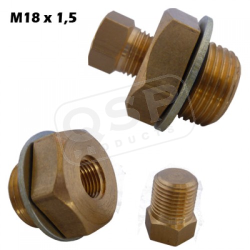 Ölablassschraube M12x1.25 - 1/8" NPT