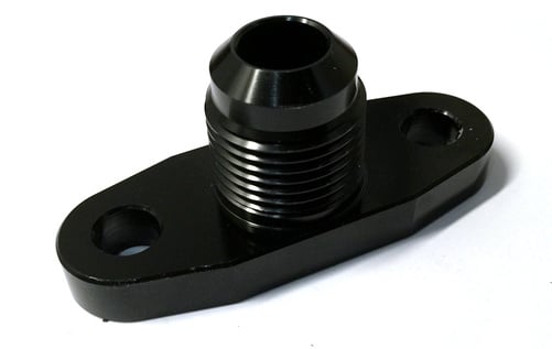 An10 Ölrücklaufflansch Aluminium CC51