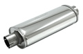 Schalldämpfer 3" oval Rostfrei