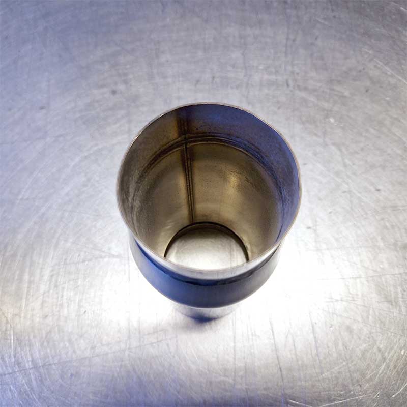 2,5" mit 3" Straight Heckrohr