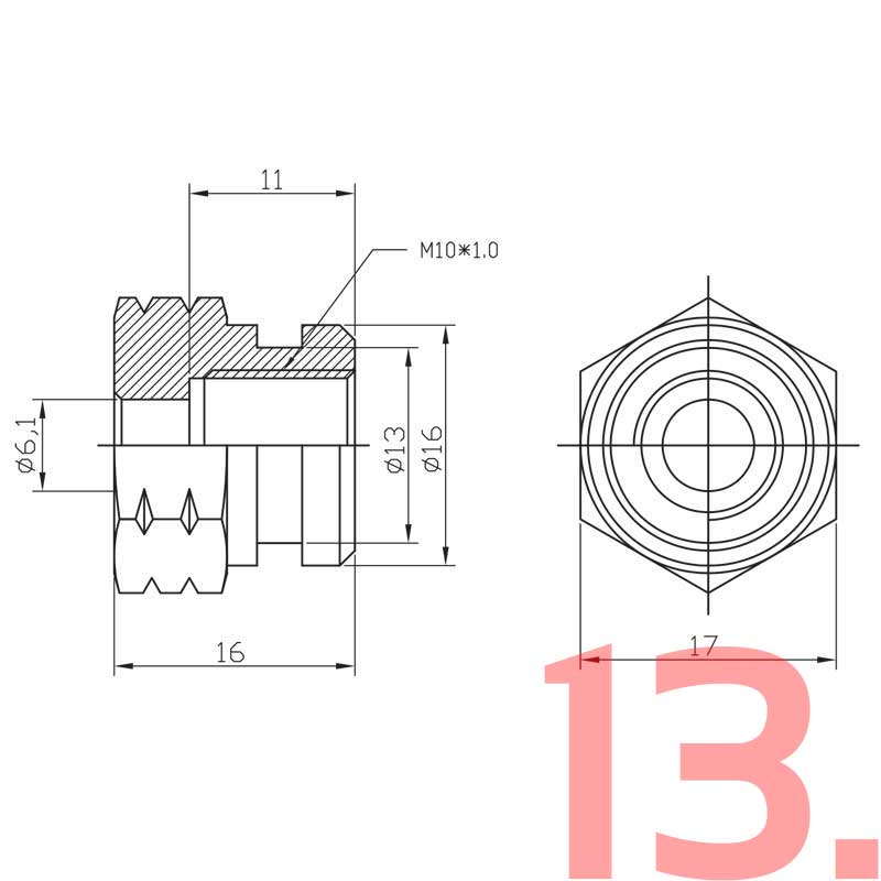 Stellen Sie Ihren eigenen geflochtenen AN3 bremsschlauch (Rostfrei)