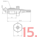 Stellen Sie Ihren eigenen geflochtenen AN3 bremsschlauch (Rostfrei)