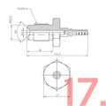 Stellen Sie Ihren eigenen geflochtenen AN3 bremsschlauch (Rostfrei)