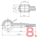 Stellen Sie Ihren eigenen geflochtenen AN3 bremsschlauch (Rostfrei)