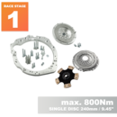 Adapter-Kit Volvo "White" Engine - BMW ZF GS5-39DZ Getriebe