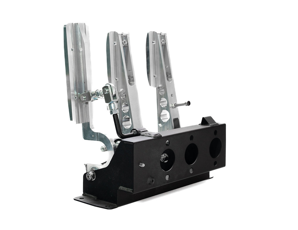 -Boden-Pedalbox 3 Pedale 3x Master-Zylinder V2