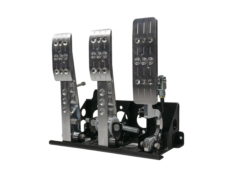 OBP Bodenmontierte Pedalbox 3 Pedale Pro-Race V2